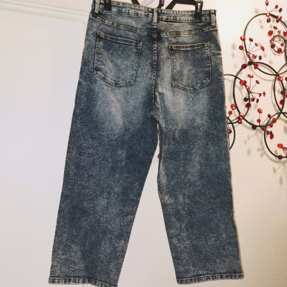 Womens Blue Jeans No Boundaries Size 19 on the stretch 17 w/o stretch Casual Y2K